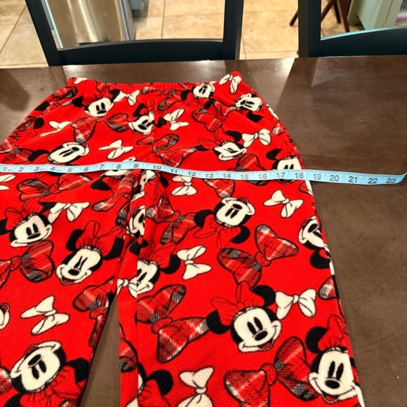 Disney Red Mickey and Minnie Mouse Pajama Bottoms - Picture 4 of 8